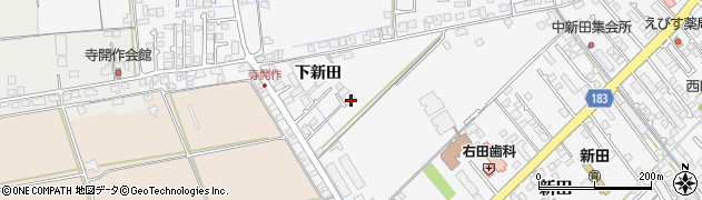 山口県防府市新田720周辺の地図