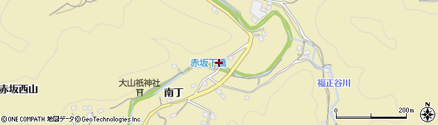 徳島県徳島市一宮町（赤坂西山）周辺の地図