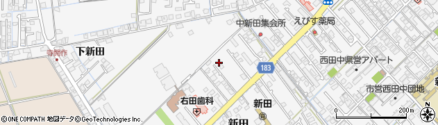 山口県防府市新田792周辺の地図