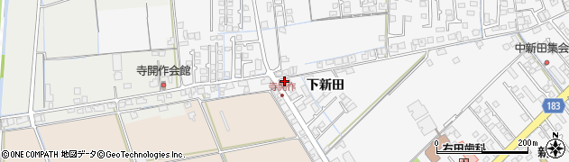 山口県防府市新田708周辺の地図
