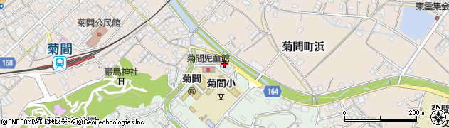 愛媛県今治市菊間町長坂2007周辺の地図