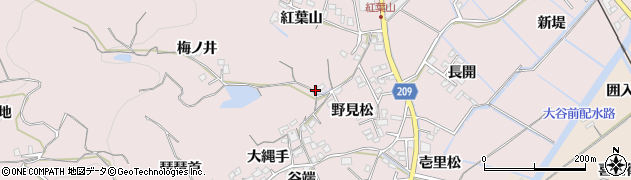 徳島県徳島市大谷町周辺の地図