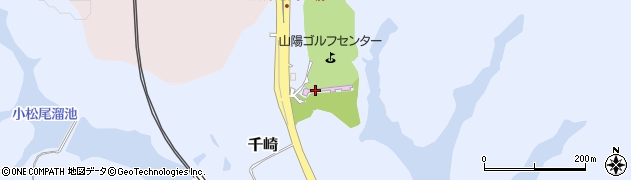 山口県山陽小野田市千崎705周辺の地図