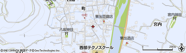 徳島県美馬郡つるぎ町貞光東浦103周辺の地図