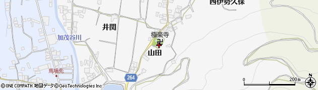 徳島県三好郡東みよし町西庄山田3周辺の地図