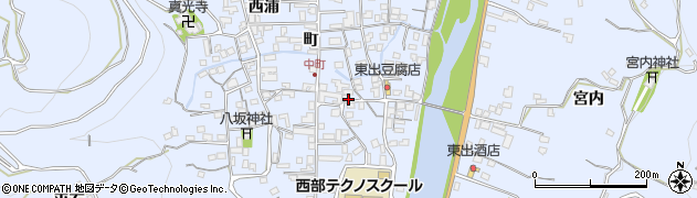 徳島県美馬郡つるぎ町貞光東浦101周辺の地図