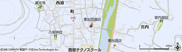 徳島県美馬郡つるぎ町貞光東浦94周辺の地図
