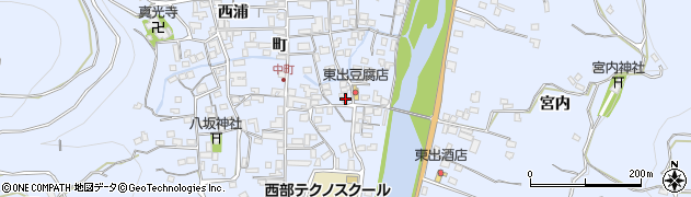 徳島県美馬郡つるぎ町貞光東浦97周辺の地図