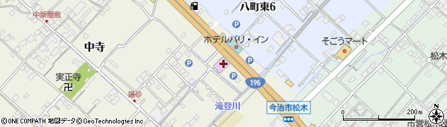 キスケＰＡＯ中寺店周辺の地図