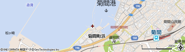 マリンショップシーガル菊間店周辺の地図