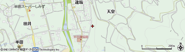 徳島県美馬郡つるぎ町半田天皇周辺の地図