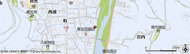 徳島県美馬郡つるぎ町貞光東浦86周辺の地図