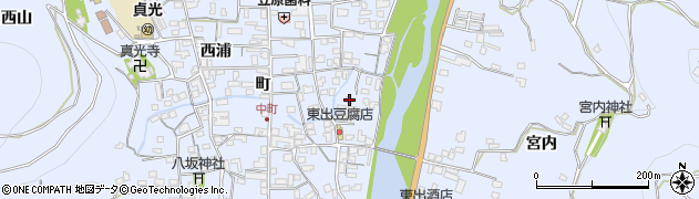 徳島県美馬郡つるぎ町貞光東浦87周辺の地図