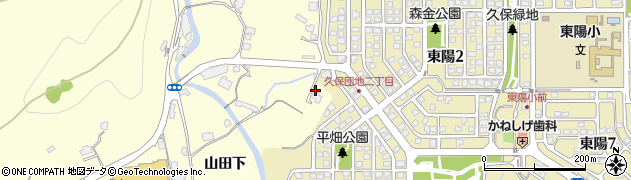 山口県下松市山田浴条277周辺の地図