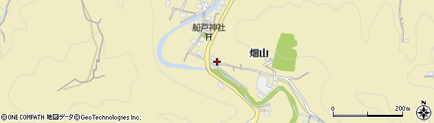 徳島県徳島市一宮町（畑山）周辺の地図