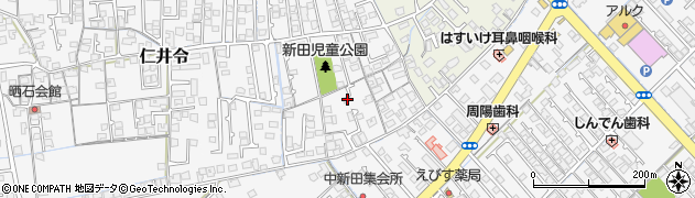 山口県防府市新田548周辺の地図