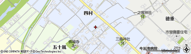 愛媛県今治市四村178周辺の地図