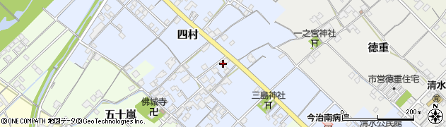 愛媛県今治市四村183周辺の地図