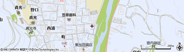 徳島県美馬郡つるぎ町貞光東浦45周辺の地図