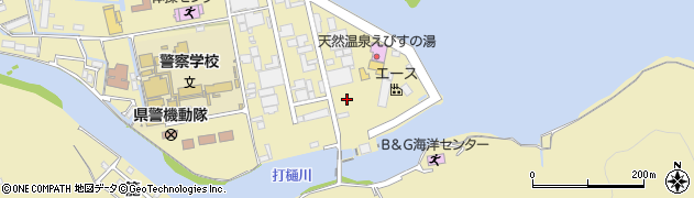 徳島県徳島市論田町（新開）周辺の地図
