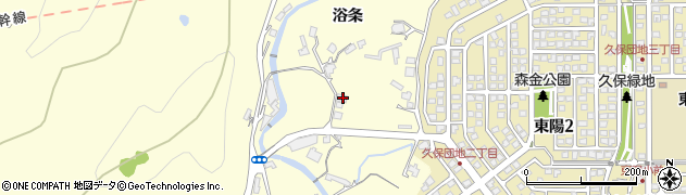 山口県下松市山田浴条263周辺の地図