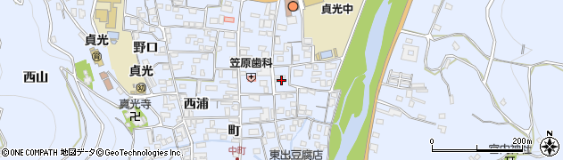 徳島県美馬郡つるぎ町貞光東浦33周辺の地図