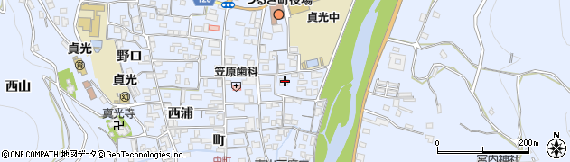 徳島県美馬郡つるぎ町貞光東浦35周辺の地図