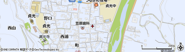 徳島県美馬郡つるぎ町貞光東浦32周辺の地図