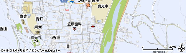 徳島県美馬郡つるぎ町貞光東浦37周辺の地図