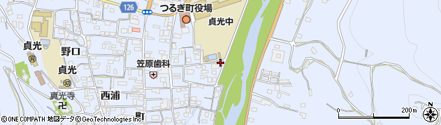 徳島県美馬郡つるぎ町貞光東浦42周辺の地図