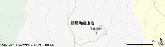 徳島県吉野川市鴨島町樋山地周辺の地図