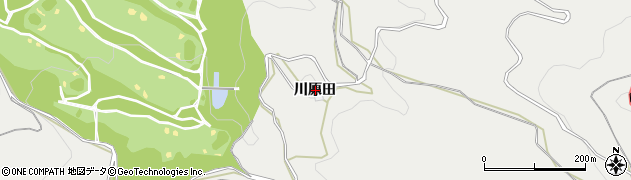 徳島県美馬市穴吹町穴吹（川原田）周辺の地図