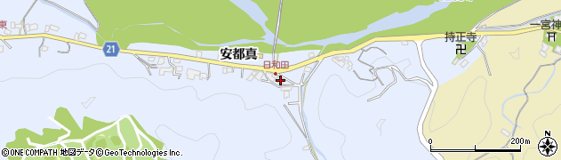 徳島県徳島市入田町安都真8周辺の地図