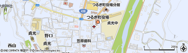 徳島県美馬郡つるぎ町貞光東浦6周辺の地図