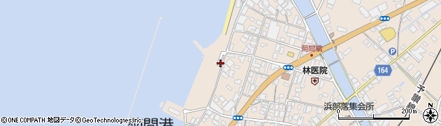 愛媛県今治市菊間町浜周辺の地図
