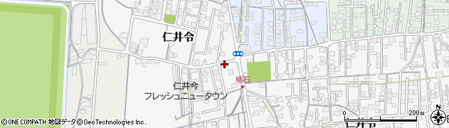 笹野理容店周辺の地図