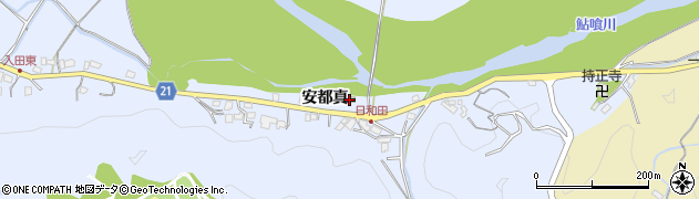 徳島県徳島市入田町安都真16周辺の地図