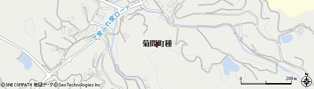 愛媛県今治市菊間町種周辺の地図