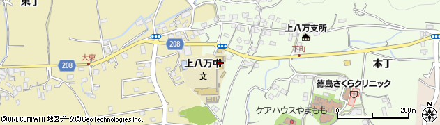 徳島県徳島市下町本丁104周辺の地図