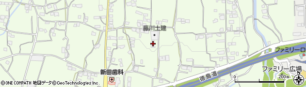 徳島県三好郡東みよし町昼間658周辺の地図