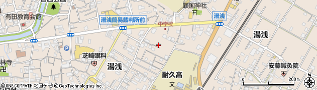 合気道有田道場周辺の地図