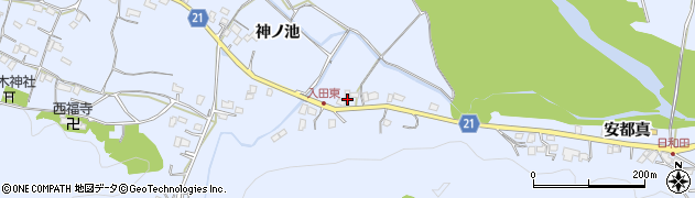 徳島県徳島市入田町安都真86周辺の地図