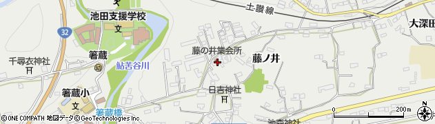 徳島県三好市池田町州津藤ノ井435周辺の地図