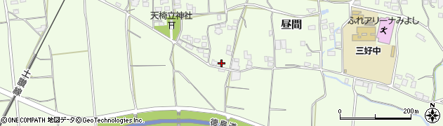徳島県三好郡東みよし町昼間3285周辺の地図
