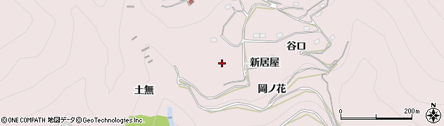 徳島県三好市池田町西山引地周辺の地図