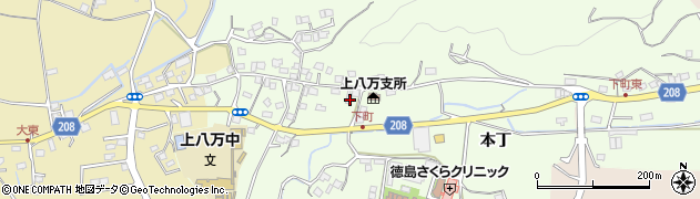 徳島県徳島市下町本丁85周辺の地図