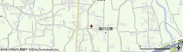 徳島県三好郡東みよし町昼間685周辺の地図