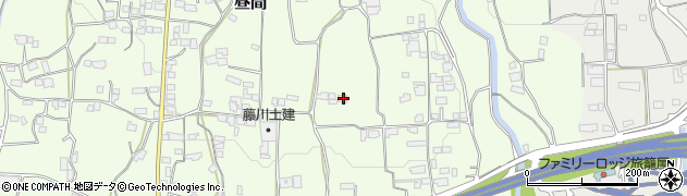 徳島県三好郡東みよし町昼間417周辺の地図
