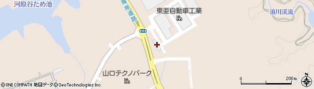 東亜自動車工業株式会社　工務周辺の地図