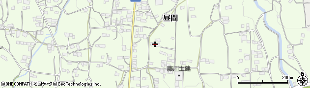 徳島県三好郡東みよし町昼間690周辺の地図